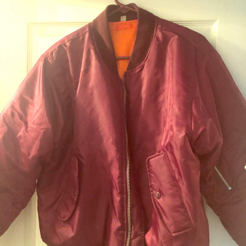 Military surplus flight jacket
